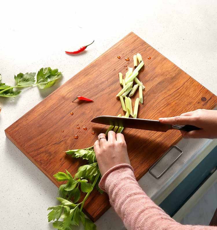 Pear Wood Chopping Block