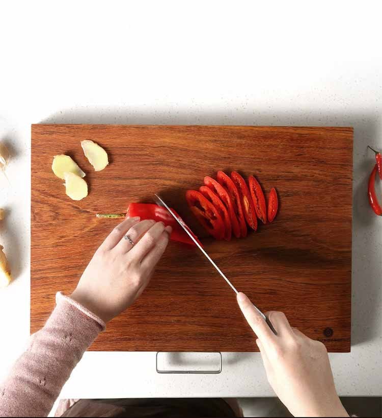 Pear Wood Chopping Block