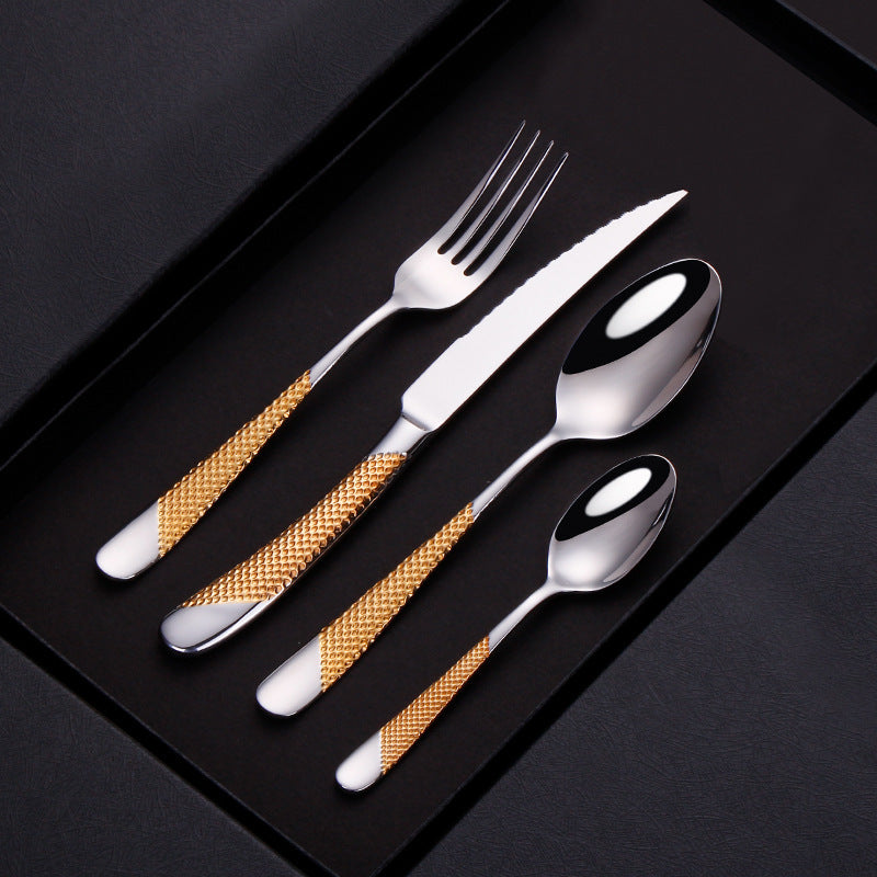 Stainless Steel cutlery Four-piece Set