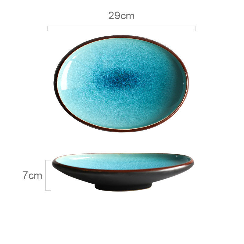 China Blue Dining Plates