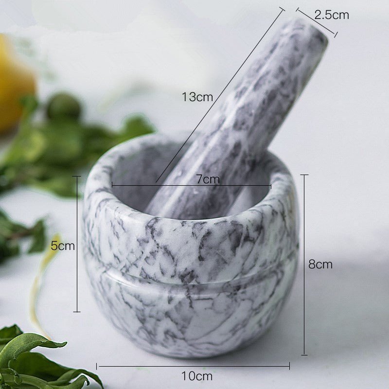 Marble Old Fashioned Pestle & Mortar