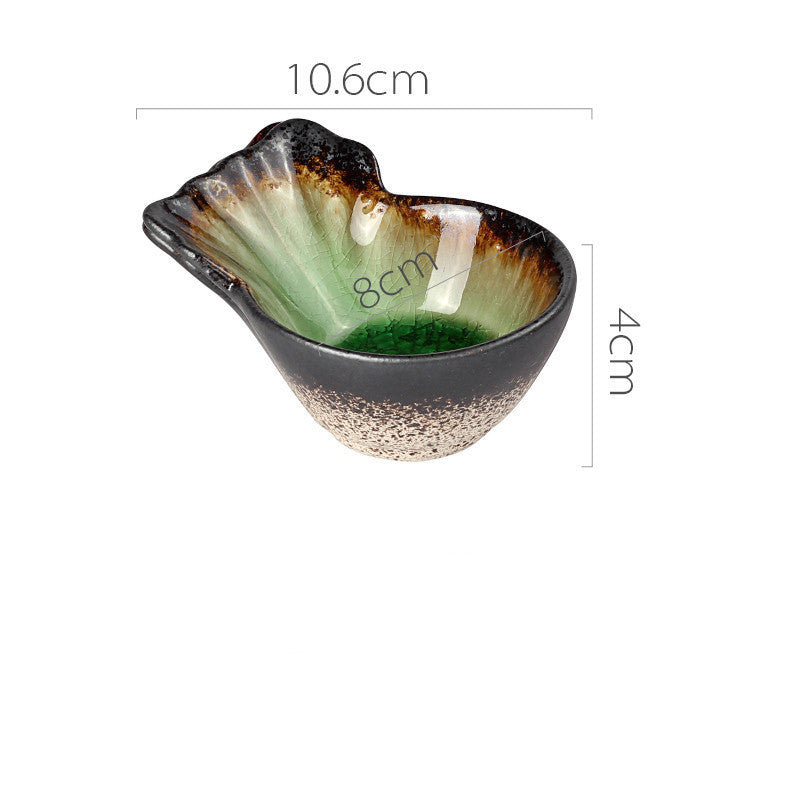 Shell shaped Japanese small bowls