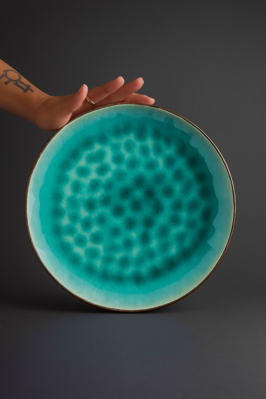 Sapphire Blue Flat Plate