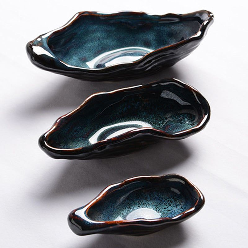 Ceramic Oyster Shaped Bowls