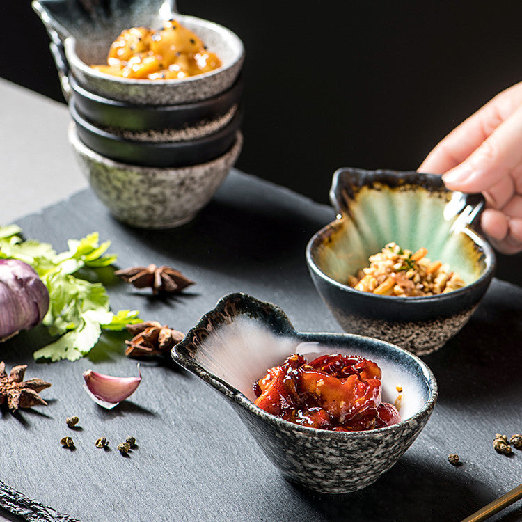 Shell shaped Japanese small bowls