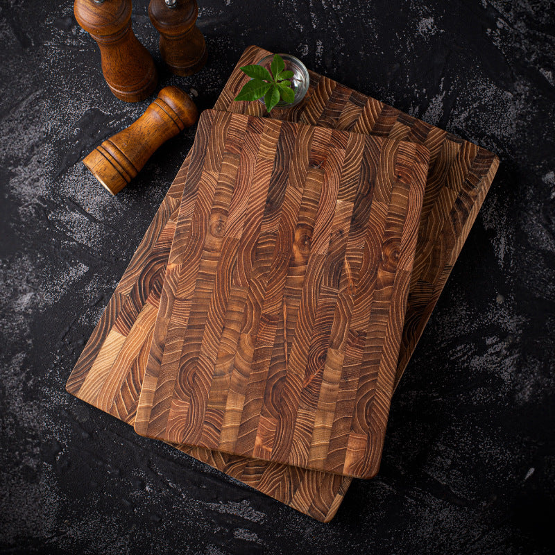 Teak Wood Chopping Block